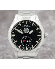 Ball Aviator Dual Time Automatic GM2086C Black Dial Swiss Made Mens Watch