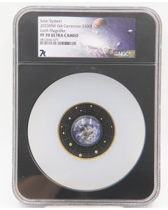 2023 Earth Magnifier 7k Metals 2023 Cameroon Solar System NGC PF70 S500F