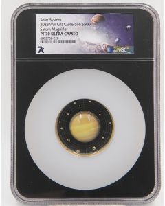 2023 Cameroon S500 Francs Saturn Magnifier Coin PF 70 Ultra Cameo NGC 