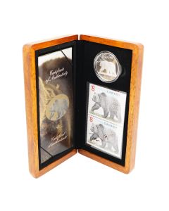 2004 The Great Grizzly $8 Limited-Edition Stamp and Coin Set