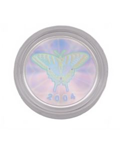 2004 50-Cent Sterling Silver Coin – Canadian Tiger Swallowtail