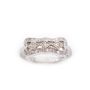 14k White Gold Ladies 0.33 Carat Diamond ring Size-6.5 