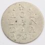 1791 Netherlands Holland 2 Stuivers AU/UNC 