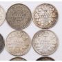 20X 1902 Canada 5 cent silver coins 20-coins Good to Fine condition