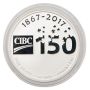 2017 CIBC 150th Anniversary 1 oz .9999 Fine Silver Commemorative Coin with Original Box