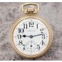 Hamilton 992 Pocket Watch Gold Filled 16S Serial 1608842 Railroad Grade