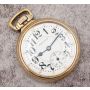 Hamilton 992 Pocket Watch Gold Filled 16S Serial 1608842 Railroad Grade