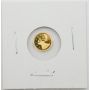 2010 Canada Gold Caribou 25 Cent Coin .9999 Pure 0.5g 