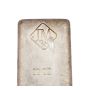 JM Johnson Matthey 20 oz Poured Silver Bar 999+ JM Diamond Logo Canada Vintage
