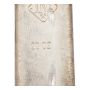 JM Johnson Matthey 20 oz Poured Silver Bar 999+ JM Diamond Logo Canada Vintage