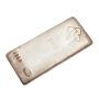 JM Johnson Matthey 20 oz Poured Silver Bar 999+ JM Diamond Logo Canada Vintage