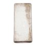 JM Johnson Matthey 20 oz Poured Silver Bar 999+ JM Diamond Logo Canada Vintage