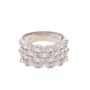 14 kt White Gold ring with 2.00 tcw diamonds Size 6