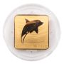 2011 Canada $3 Wildlife Conservation: Orca Whale - Sterling Silver Square coin