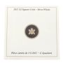 2011 Canada $3 Wildlife Conservation: Orca Whale - Sterling Silver Square coin