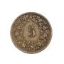 1873 Switzerland 5 Rappen KM5 nice nice EF+