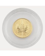 1993 Canada 1/20 oz Gold Maple Leaf Coin – .9999 Fine Gold – With Original Box & Sleeve
