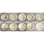 1921 to 1935 Peace silver dollars complete set all dates & mints 