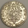 1876A & 1877A Germany Prussia 2 Mark 