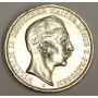 1912A Prussia Germany 3 Mark Silver Coin AU50+