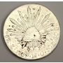 1859 Mexico 8 Reales silver Mo FZ  Fine-12  