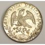 1892 Mexico 8 Reales Silver Mo AM AU50+ 