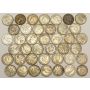 40 x Australia Silver Three Pence 1918 to 1963 