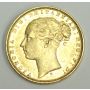 1874 M Australia Gold Sovereign  EF45+