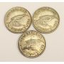 1934 1935 & 1939 New Zealand 6 pence 