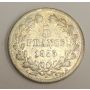 1835 France 5 Francs Silver VF20 