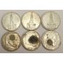 12 Germany 5 Mark Silver Coins  VF to EF