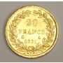 1831 A France 20 Francs Gold Coin AU55+ 