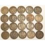20x Canada George V Large Cents EF40+