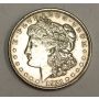 1921 Morgan Silver Dollar die break through date EF45 cleaned