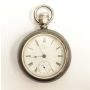1883 Waltham Ellery 18S LS Heavy Waltham Sterling pocket watch 