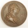 Louis XVI & Marie Antoinette Large Bronze Medal 