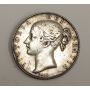 1845 Great Britain Silver Crown Very Fine VF20 