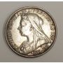 1893 Great Britain Silver Crown Very Fine VF25 