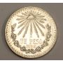 1938 Mexico 1 Peso Silver coin 