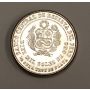 1982 Peru 10,000 Soles 1/2 ounce 999 Silver Coin