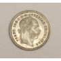 1872 Austria 10 kreuzer silver coin AU50