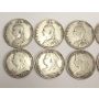 14x different dates Great Britain Silver Florins