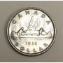 1935 & 1936 Canada Silver Dollars 
