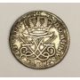 1718 denmark 12 skilling Silver coin Fine+ condition F15 