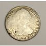 1784 pr Bolivia 2 Reales Silver coin almost Good condition AG 