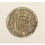 1777 7/6 MoFM Mexico 1/2 Real Silver coin 