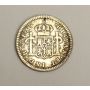 1777/6 MoFM Mexico 1/2 Real Silver coin 