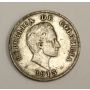1913 Colombia 20 Centavos silver coin