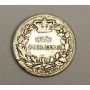 1867 Great Britain Victoria silver Shilling coin 