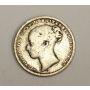 1874 Great Britain Victoria silver Shilling coin 